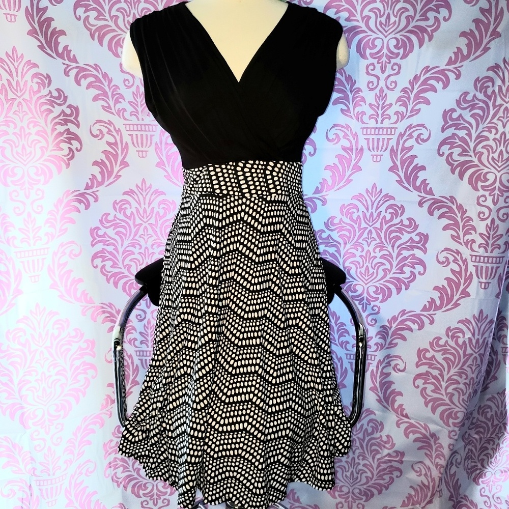 Papermoon Black & White Dress